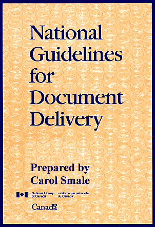 National Guidelines for Document Delivery