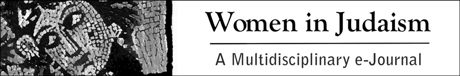 Women in Judaism: A Multidisciplinary e-Journal
