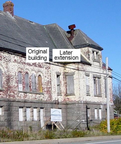 Hazel Hill: Commercial Cable Company telegraph building, original building and extension