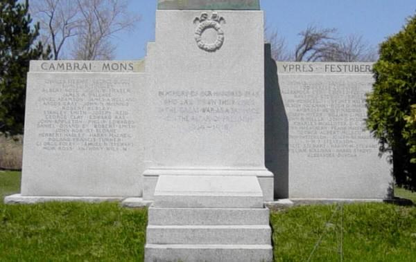 Westville: war memorial