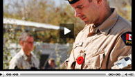 Remembrance Day Ceremony at Camp Nathan Smith, KPRT