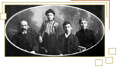 Alexander Dargis's family, 1907