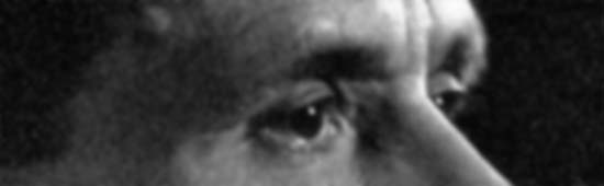 Closeup of Douglas Cardinal's eyes