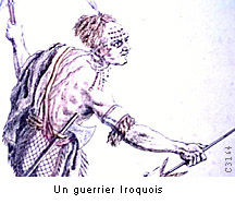 Un guerrier Iroquois
