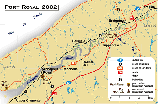 Carte :  Port-Royal 2002