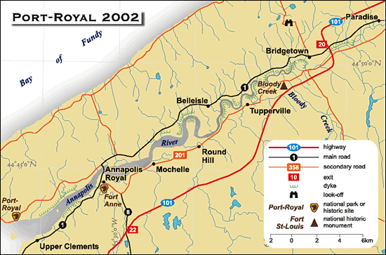 Map :  Port-Royal 2002