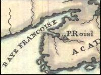 Bernard, Jean Frdric, L'Ile de Terre Neuve et le Golfe de Saint Laurent selon les meilleurs mmoires, 1752. Bibliothque nationale du Qubec.