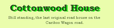 Cottonwood banner.