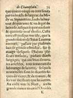 Image: Page from Champlain's 1632 account