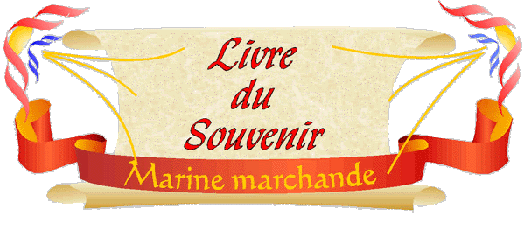 Livre du Souvenir - Marine marchande