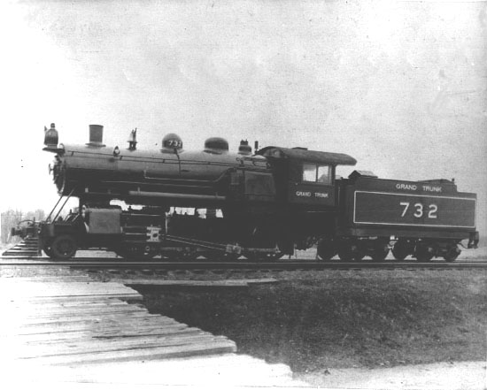Freight Locomotive 732, 1907