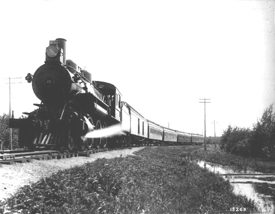 GTP Passenger Train, Location unknown, ca. 1914