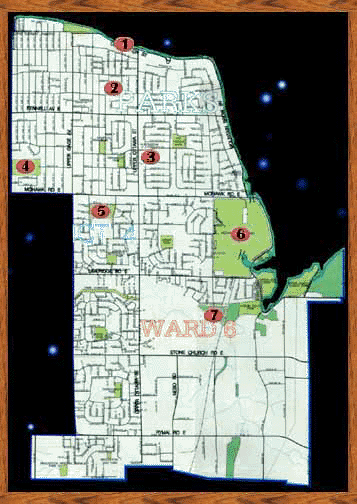 Imagemap of Ward 6