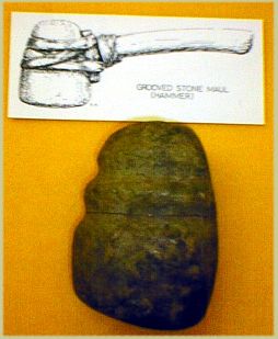Pic of a stone hammer head