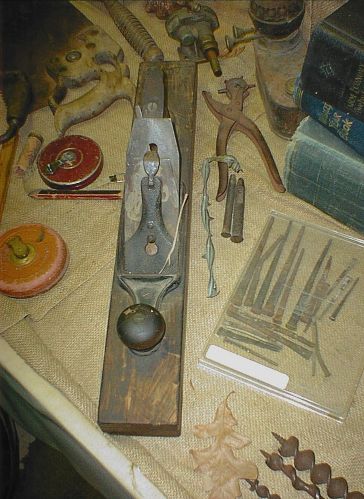 Picture of some old agriculture tools