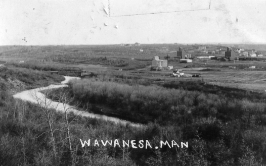 Picture of Wawanesa with 3 elevators