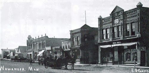 Picture of main street circa 1900