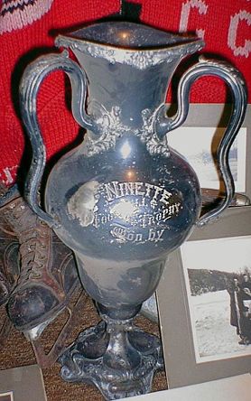 Ninette curling trophy
