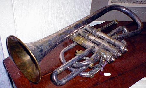 Old Wawanesa Band trumpet