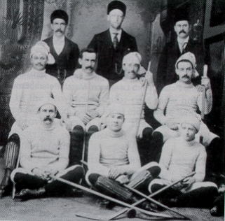 Wawanesa hockey team, 1900