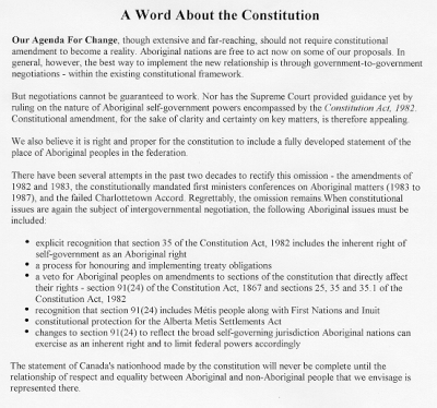 A WORD ABOUT THE CONSTITUTION