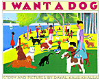 Book cover for / Couverture du livre: I Want a Dog