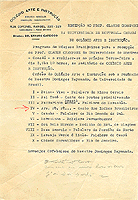 Program of a concert of folk music given at Colégio Arte e Instruçao in honour of Claude Champagne, 1946
