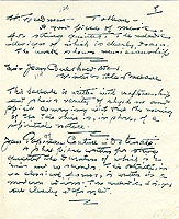 Manuscrit autographe.  Commentaires de Claude Champagne sur des compositions de musique, 1953