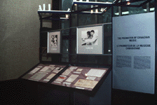 Photo of the 1990-91 Claude Champagne Exhibition