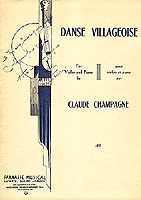 Cover of Danse villageoise