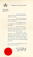 Certificat d'aptitudes à l'enseignement du chant et du solfège, 22 juin 1939.