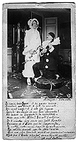 Photo de M. et Mme Champagne déguisés, 3 mars 1924