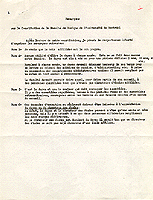Remarks regarding the constitution of the Faculté de musique made by Claude Champagne