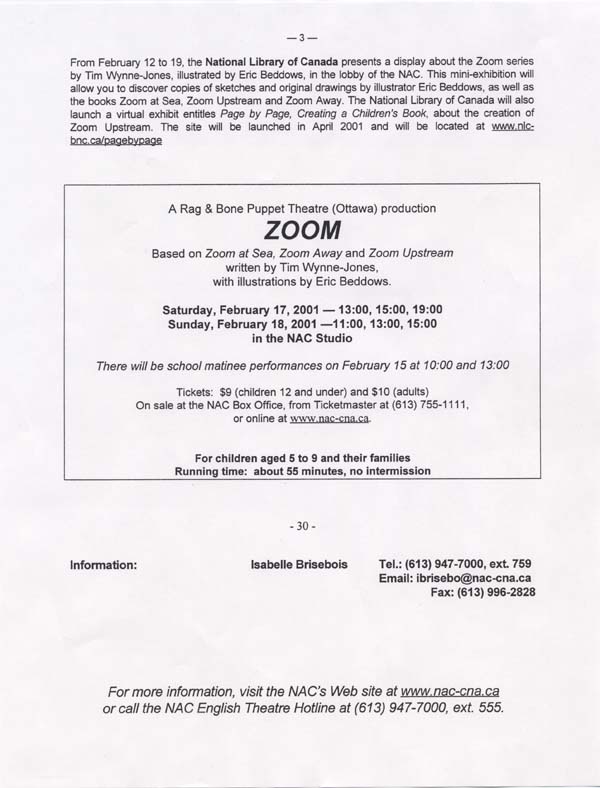 Press release for Zoom