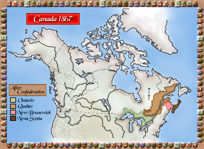 Le Canada en 1867