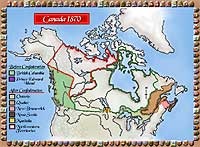 Manitoba joins Canada, 1870