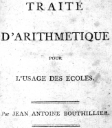 Traité d'arithmétique pour l'usage des écoles.