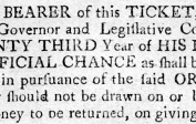 Lottery for Building a Prison, for the Town and District of Montreal / Lotterie [sic] pour bâtir des prisons, pour la ville & district de Montréal.