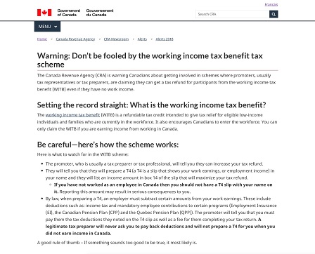 Alert: Income Tax Benefit Tax Scheme