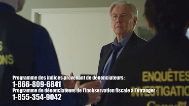 Vidéo D : Programme d’enquêtes criminelles – Promoteurs de stratagèmes d’évasion fiscale.