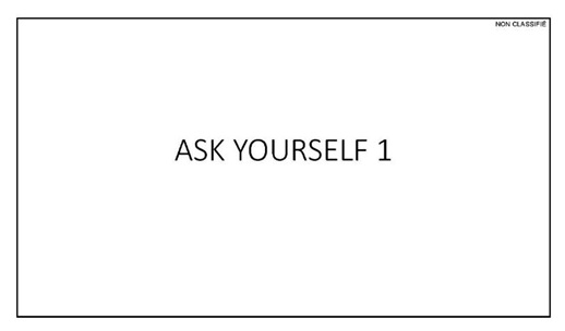 Ask Yourself 1