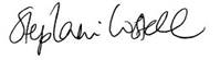 Signature de Stephanie Constable