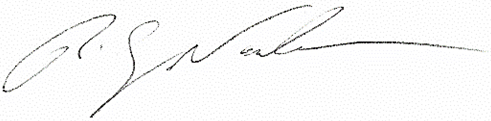 The signature of Rick Nadeau, President of Quorus Consulting Group Inc.