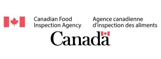 Le symbole du drapeau
Canadian Food Inspection Agency
Agence canadienne d'inspection des aliments 