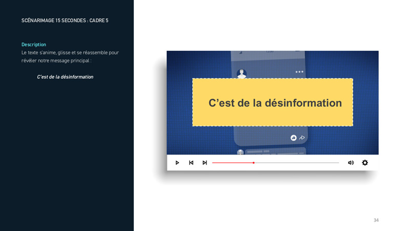 Scénarimage 15 secondes, cadre 5. La version textuelle suit.