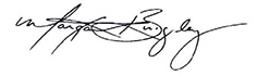 Signature : Margaret Brigley