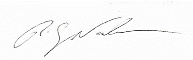 La signature de Rick Nadeau, président de Quorus Consulting Group Incorporated.