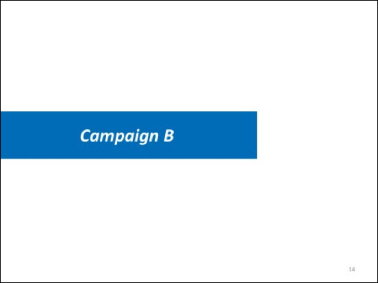 Campaign B