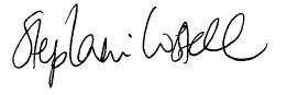 signature Stephanie Constable