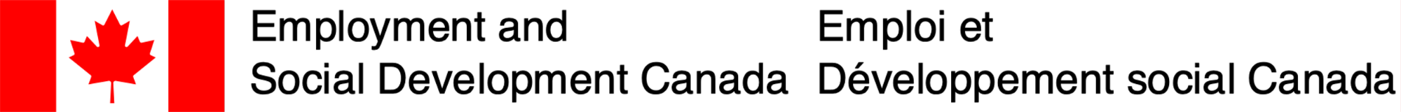 Logo Emploi et Développement social Canada